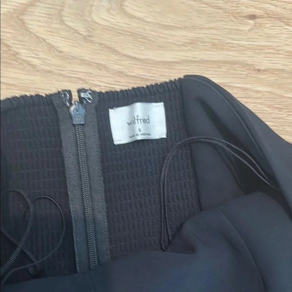 Aritzia Wilfred Black Halter Jumpsuit. Perfect for date night or girls night. - Picture 5 of 9